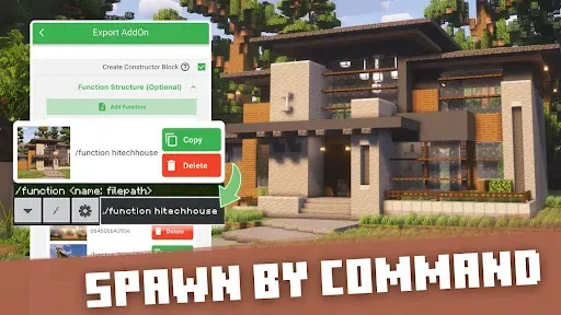 Скриншот 3 — House Builder for Minecraft PE