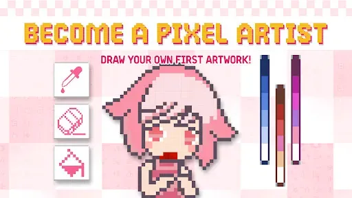 Скриншот 6 — Pixel Draw: Push for Pixel Art