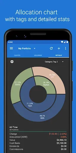 Скриншот 4 — My Stocks Portfolio