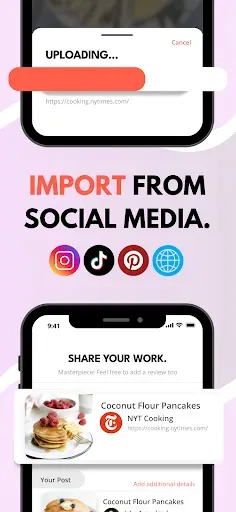 Скриншот 1 — Pepper - Recipe Organizer