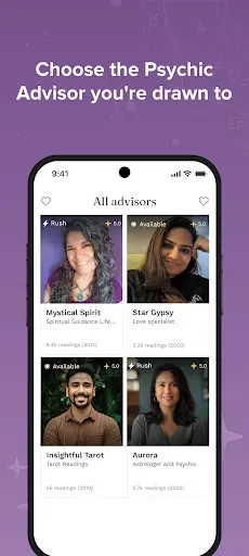 Скриншот 3 — Purple Ocean Psychic Readings