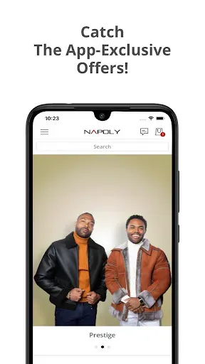 Скриншот 1 — Napoly Menswear