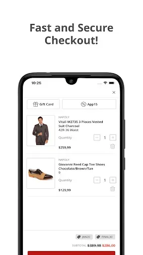 Скриншот 5 — Napoly Menswear