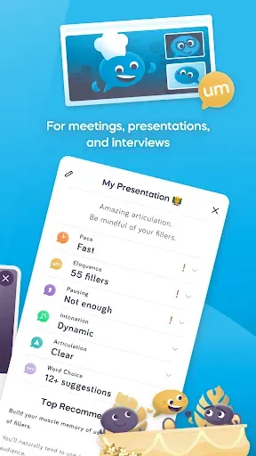 Скриншот 3 — Speeko: AI for Public Speaking