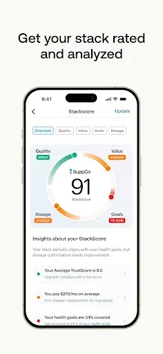Скриншот 3 — SuppCo: Supplement Scanner