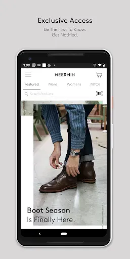 Скриншот 2 — Meermin Shoes US