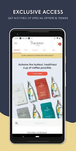 Скриншот 2 — Lifeboost Coffee