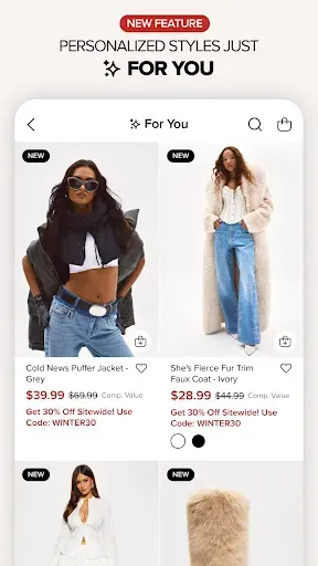 Скриншот 3 — Fashion Nova: Trendy Shopping