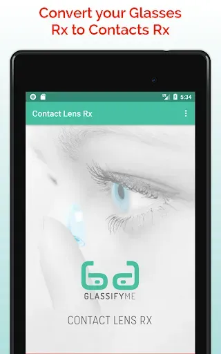 Скриншот 4 — Contact Lens Calculator