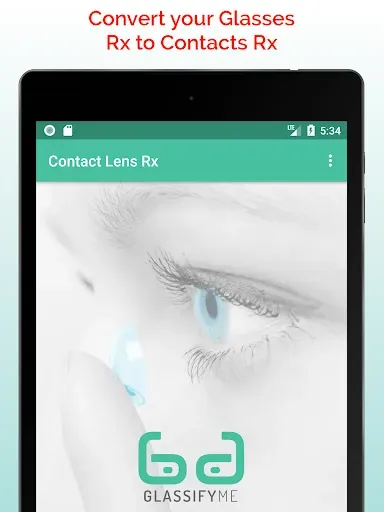 Скриншот 7 — Contact Lens Calculator