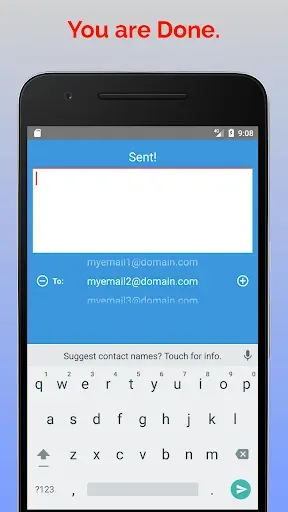 Скриншот 3 — Mail Notes - Quick Email Notes