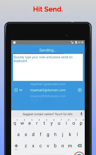 Скриншот 6 — Mail Notes - Quick Email Notes