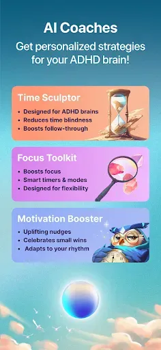 Скриншот 3 — Clarify: ADHD Organizer & help