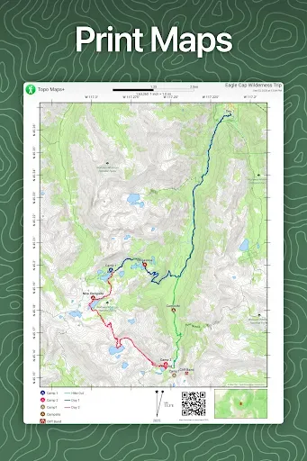Скриншот 4 — Topo Maps+