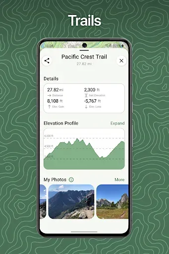 Скриншот 8 — Topo Maps+