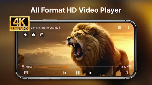 Скриншот 1 — HD видеоплеер всех форматов