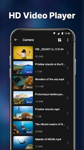 Скриншот 2 — HD видеоплеер всех форматов
