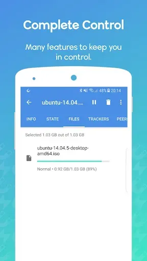 Скриншот 3 — WeTorrent - Torrent Downloader