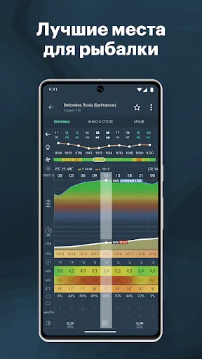 Скриншот 4 — Windy.app: погода и ветер