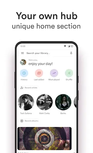 Скриншот 2 — Retro Music Player