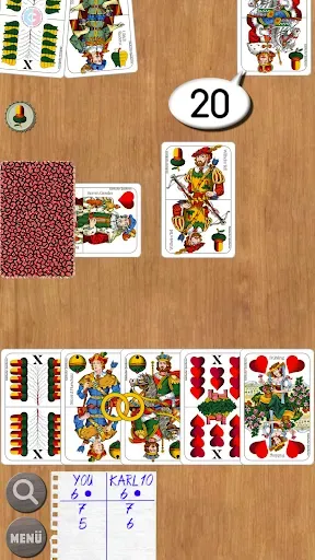 Скриншот 2 — Schnapsen with Karl