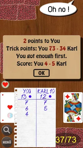 Скриншот 4 — Schnapsen with Karl