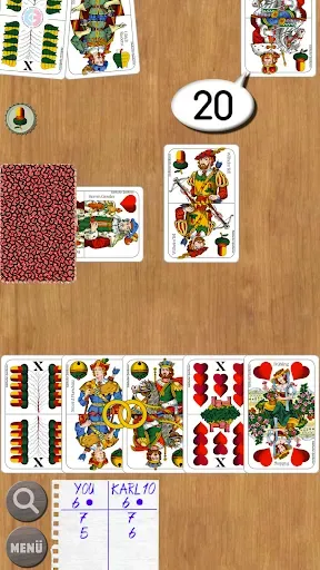 Скриншот 2 — Schnapsen with Karl PRO