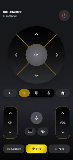 Скриншот 1 — Пульт для Android TV