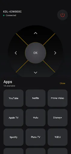 Скриншот 2 — Пульт для Android TV