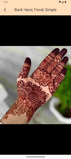 Скриншот 3 — Mehndi Design (Offline)