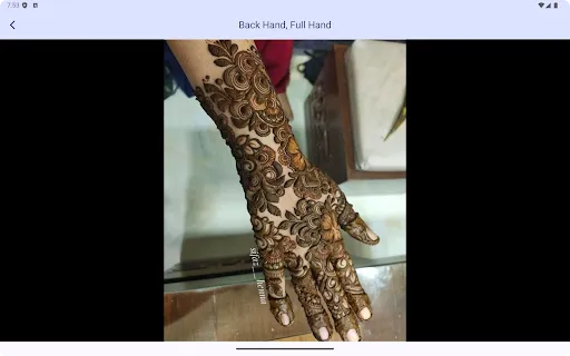 Скриншот 7 — Mehndi Design (Offline)