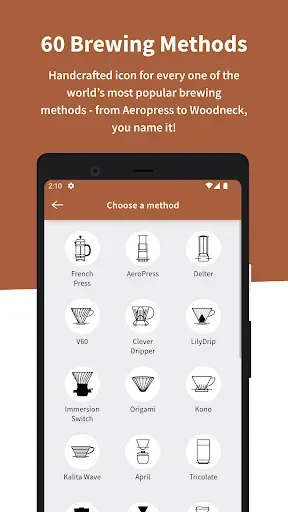 Скриншот 3 — iBrewCoffee - Coffee Journal