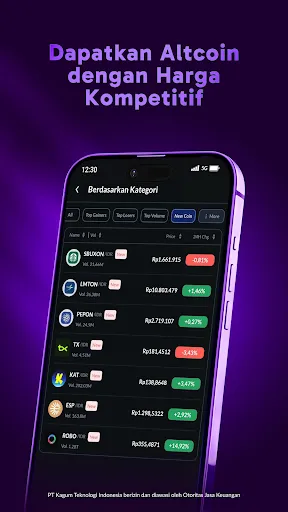 Скриншот 2 — Ajaib Kripto:Beli BTC & Crypto