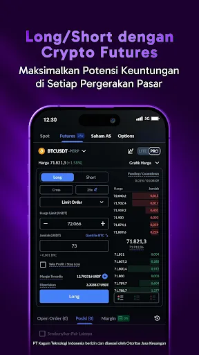 Скриншот 3 — Ajaib Kripto:Beli BTC & Crypto