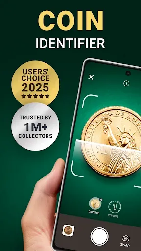 Скриншот 1 — Coin ID - Coin Identifier