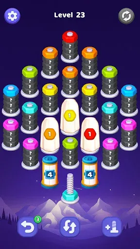Скриншот 7 — Nut Puzzle - Nut Sort Master