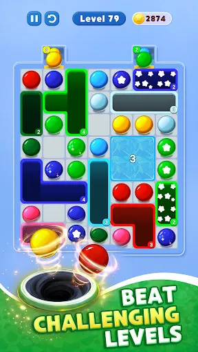 Скриншот 4 — Marble Away: Головоломка