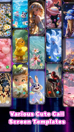 Скриншот 2 — Color Call Screen - Call Theme