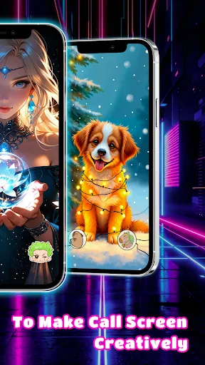 Скриншот 5 — Color Call Screen - Call Theme