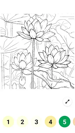 Скриншот 5 — Zen колор:Раскраски по номерам