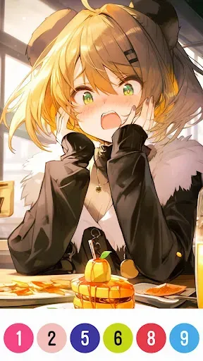 Скриншот 5 — Anime Color by Number