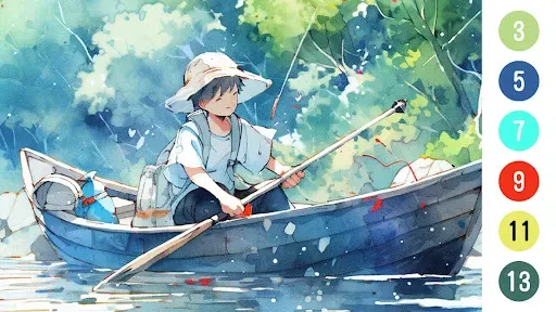 Скриншот 8 — Anime Color by Number