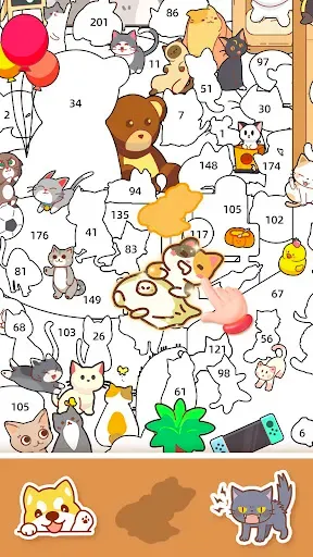 Скриншот 3 — Color Sticker:Рисовать & Колор