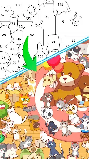 Скриншот 6 — Color Sticker:Рисовать & Колор