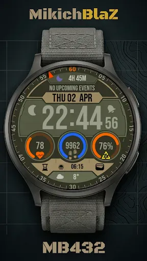 Скриншот 3 — Digital Watch Face MB432