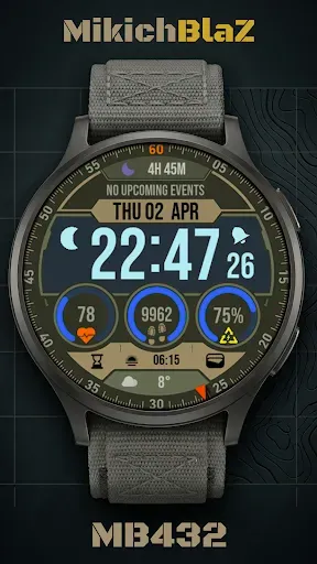 Скриншот 4 — Digital Watch Face MB432