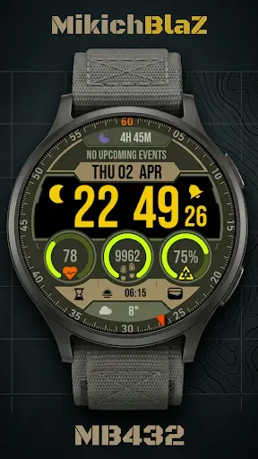 Скриншот 5 — Digital Watch Face MB432