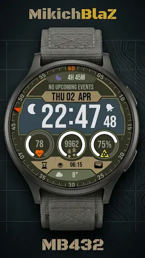 Скриншот 8 — Digital Watch Face MB432