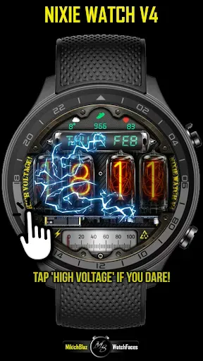 Скриншот 2 — Nixie Watch V4