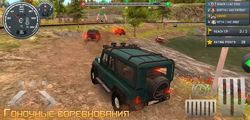 Скриншот 8 — Симулятор вождения UAZ Hunter
